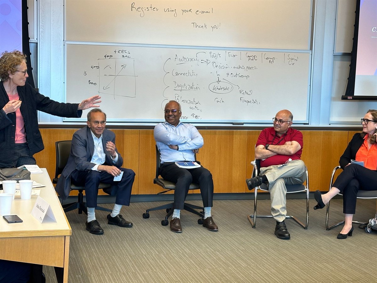 Panel discussion at the 1st MEM Conference at the Wharton School, April 2024